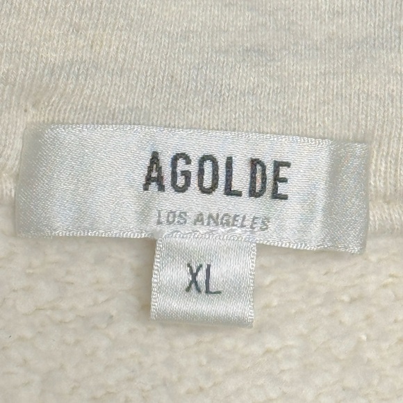 AGOLDE Womens Funnel Neck Snap Front Pullover - Picture 6 of 10